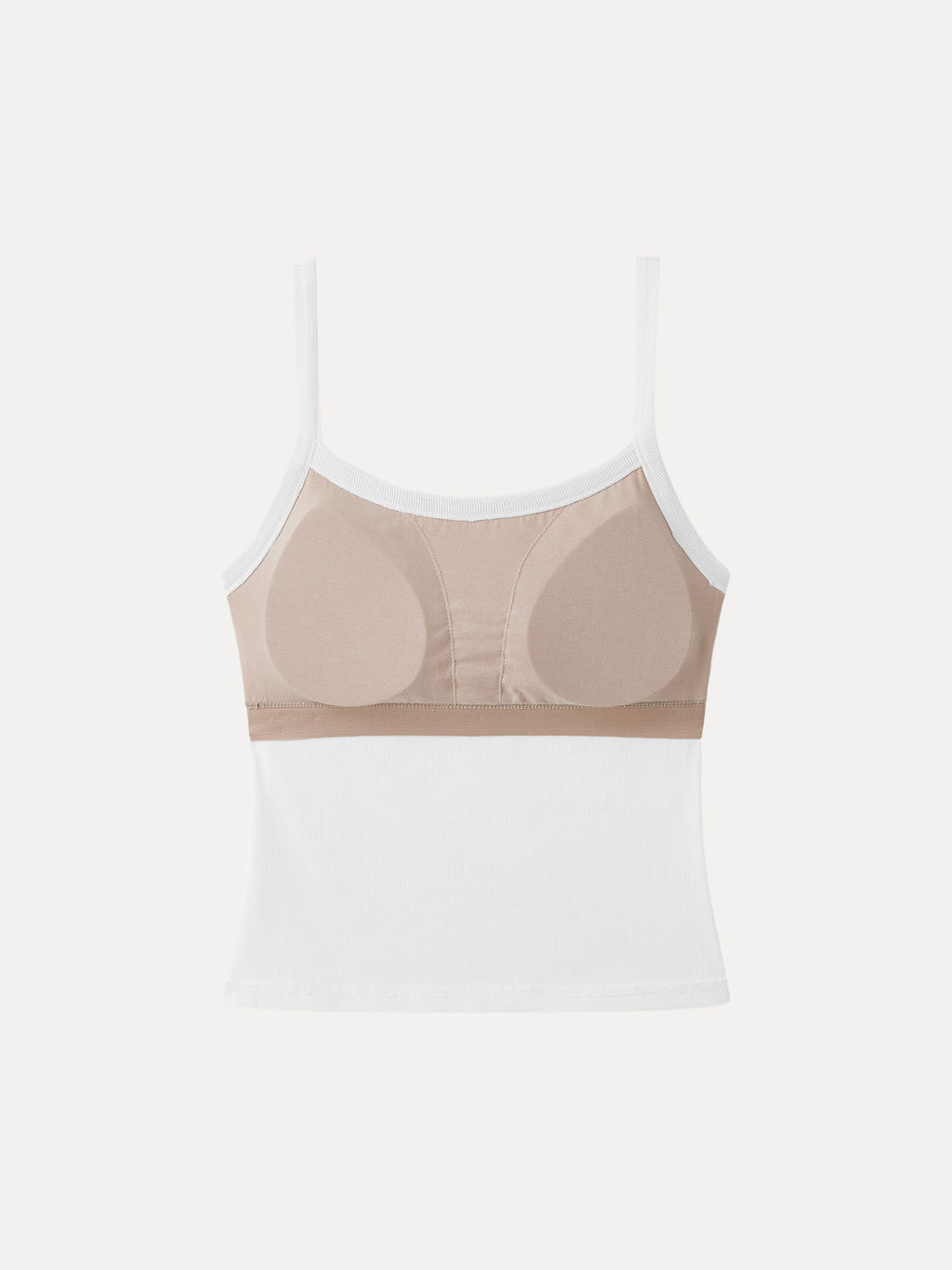 OGLmove Everyday Cotton Low Back Airy Bra Tank White