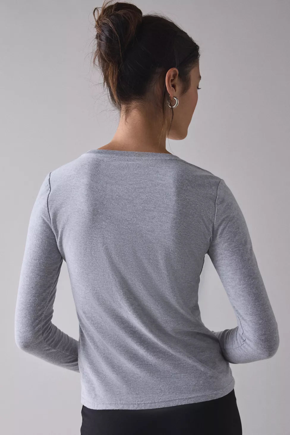 Women's Spill The Tee Long Sleeve Cotton T-Shirt