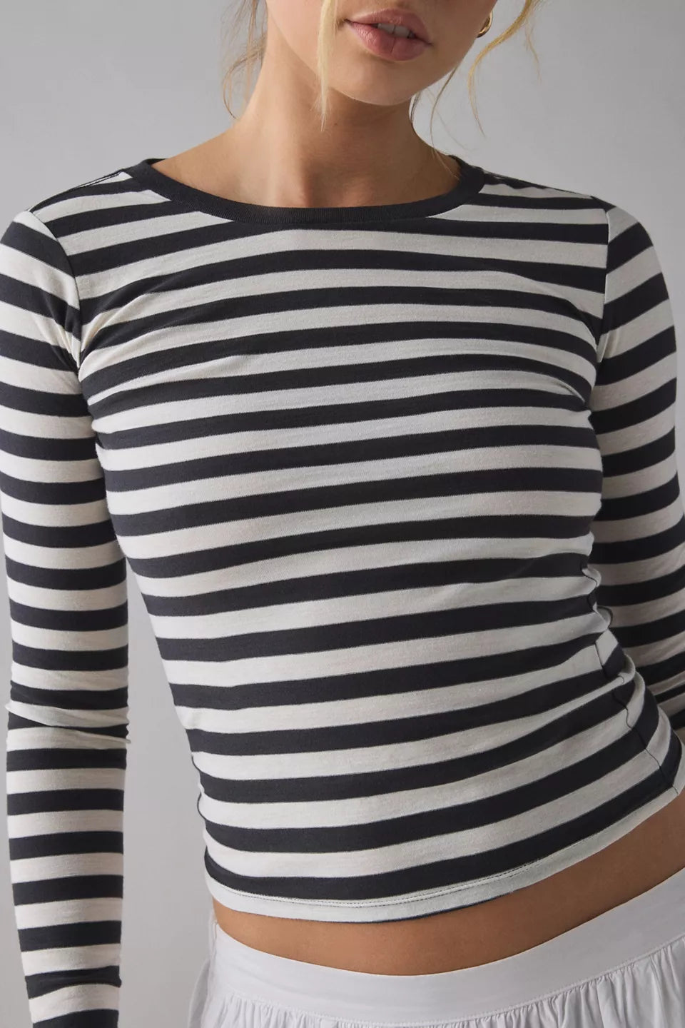Women's Spill The Tee Long Sleeve Cotton T-Shirt