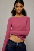 BDG Women's Long Sleeve Spill The Tee