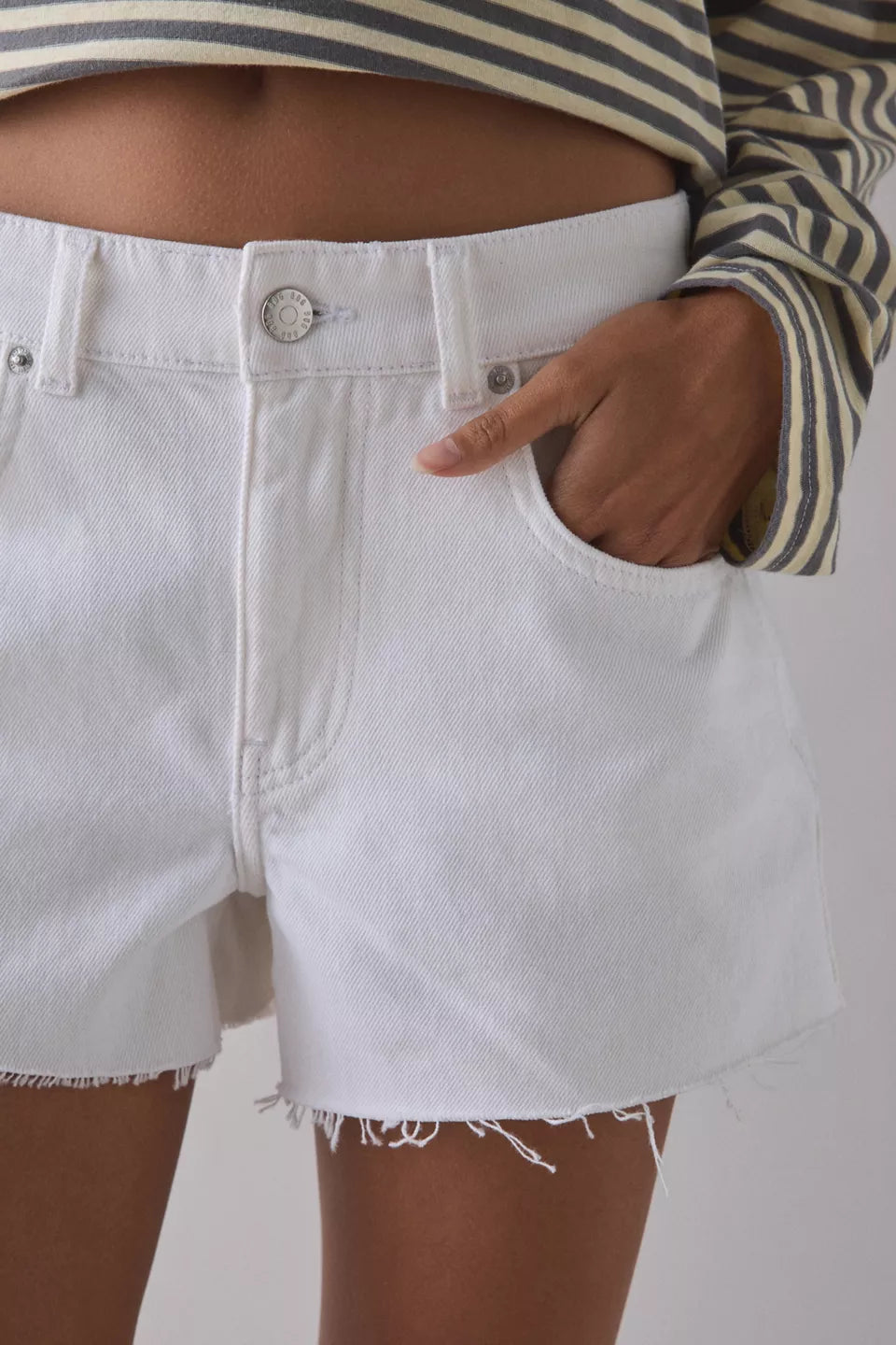 Women's Oscar Relaxed Cutoff Denim Mini Shorts