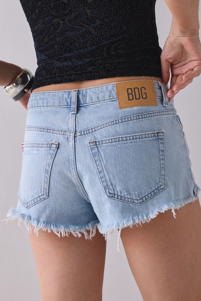 BDG Women's Georgie Denim Cutoff Shorts