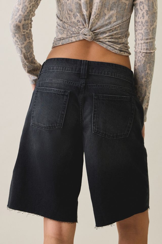 BDG Women's Front Runner Mid-Rise Baggy Jorts