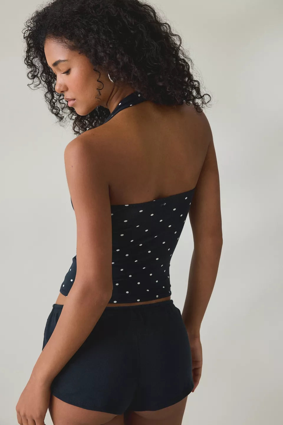 Out From Under Women's Bec Pinch-Front Halter Cami
