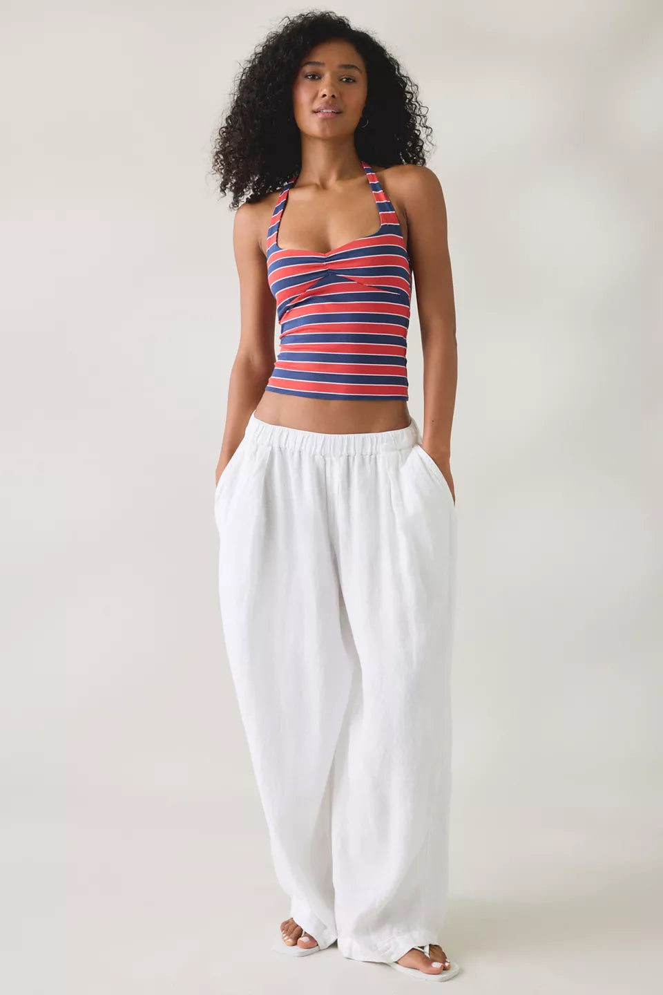Women's Bec Pinch-Front Halter Cami