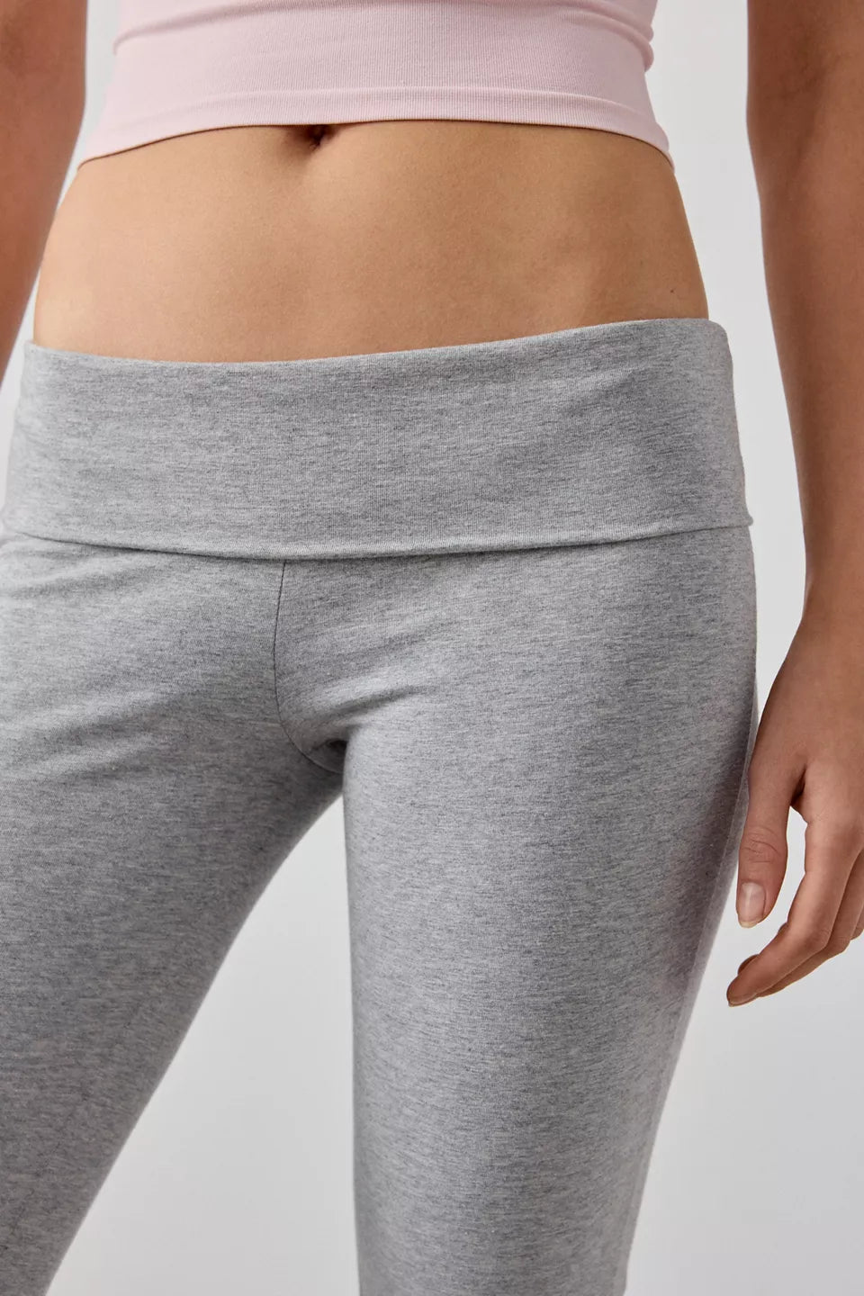 Women's Bec Cropped Foldover Kick Flare Pants