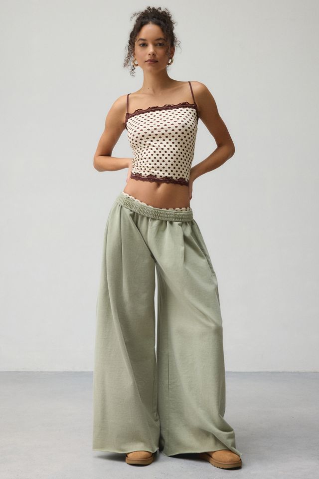 Out From Under Women's Lived In Extreme Wide Leg Sweatpants