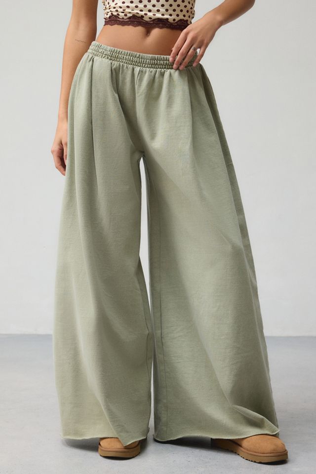 Out From Under Women's Lived In Extreme Wide Leg Sweatpants