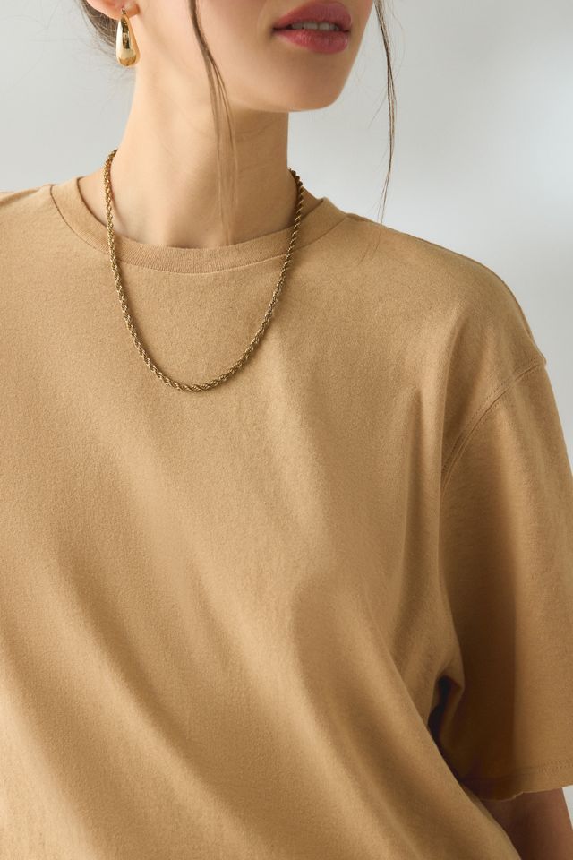 BDG Women's Spill The Boxy Short Sleeve Tee