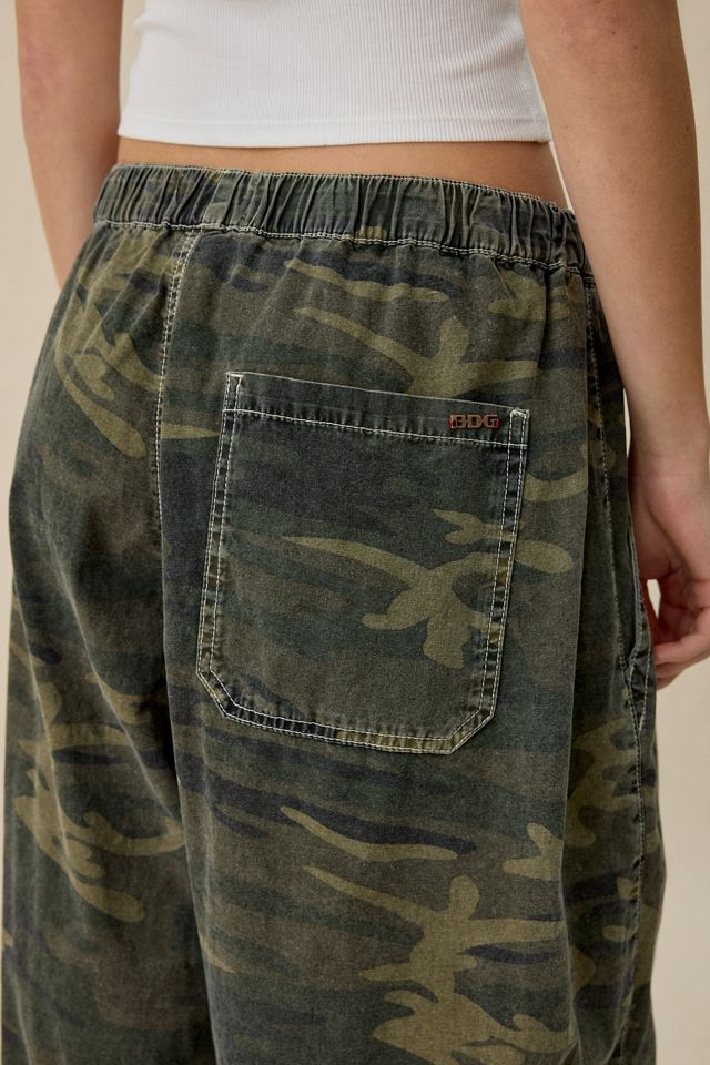 BDG Women's Bobbi Cropped Baggy Pull-On Pants