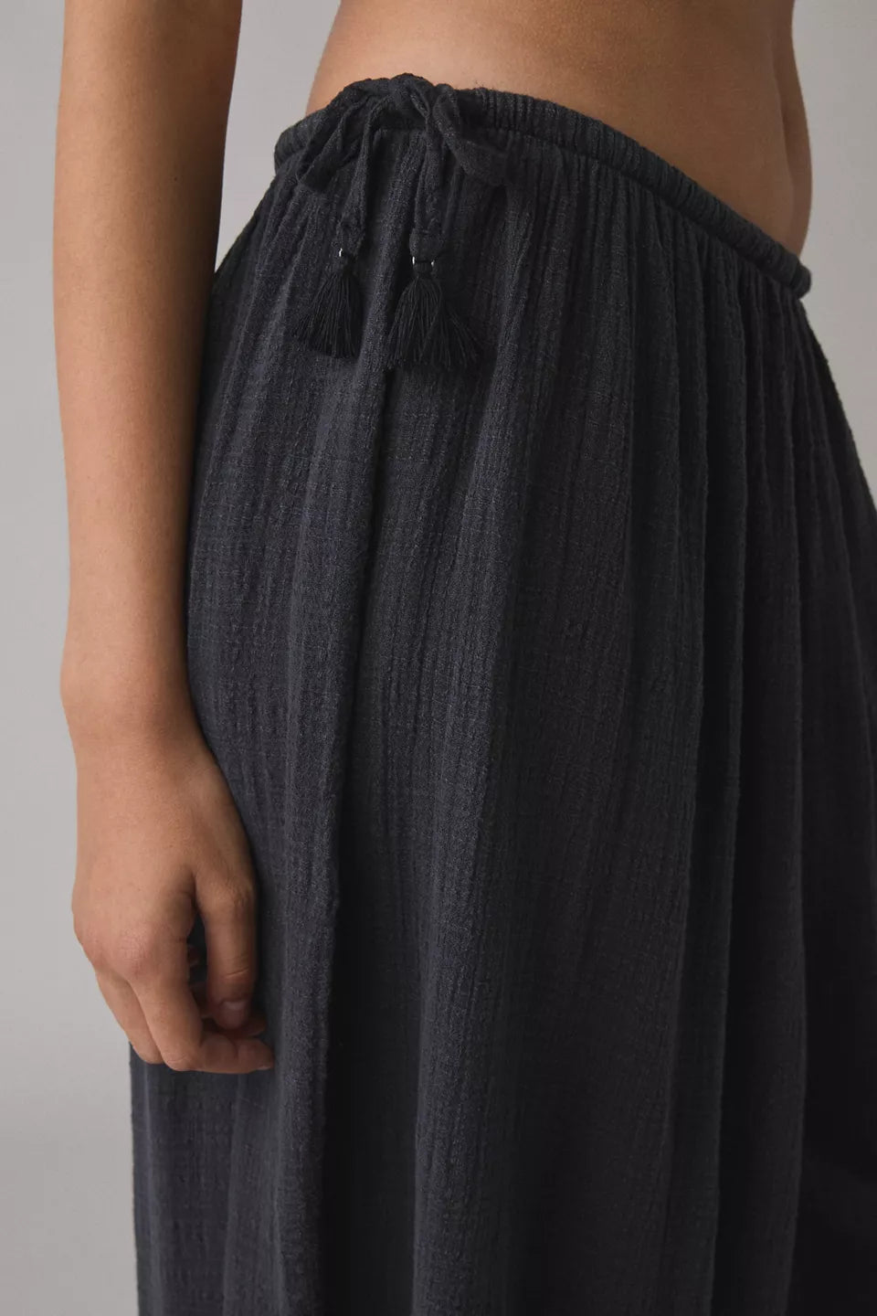 Women's Golden Hour Side-Tie Cotton Balloon Pants
