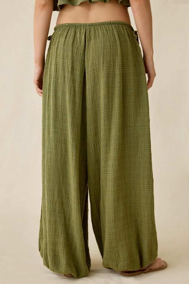 Out From Under Women's Golden Hour Side-Tie Balloon Pants