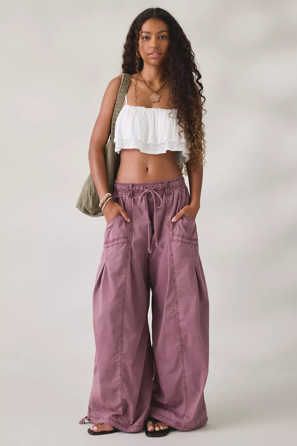 Women's Sunridge Mid-Rise Cargo Balloon Pants
