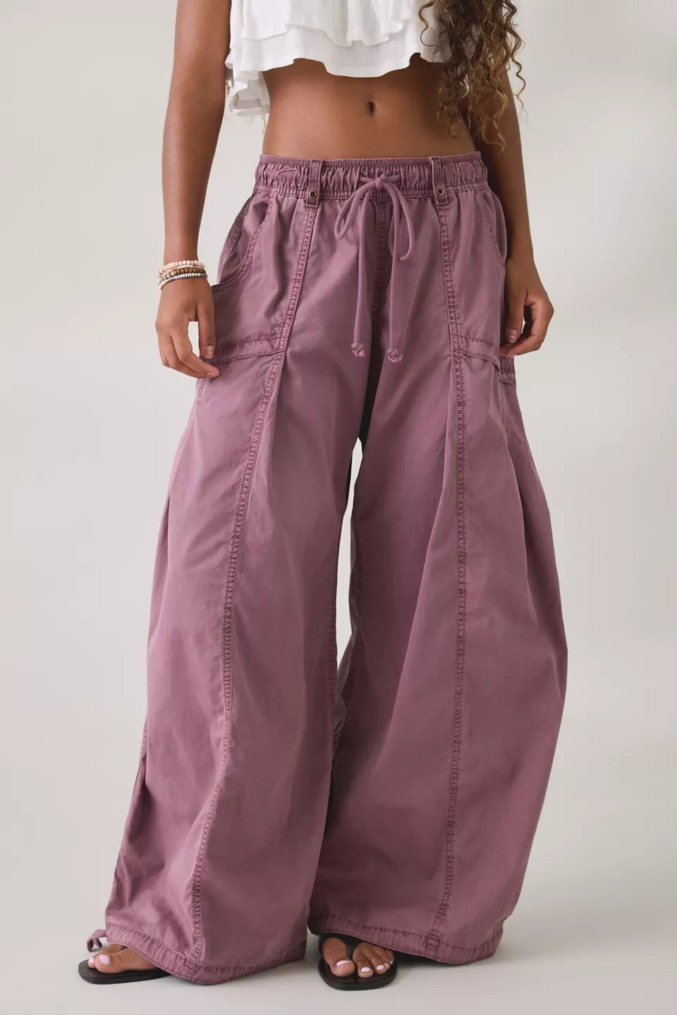 Women's Sunridge Mid-Rise Cargo Balloon Pants