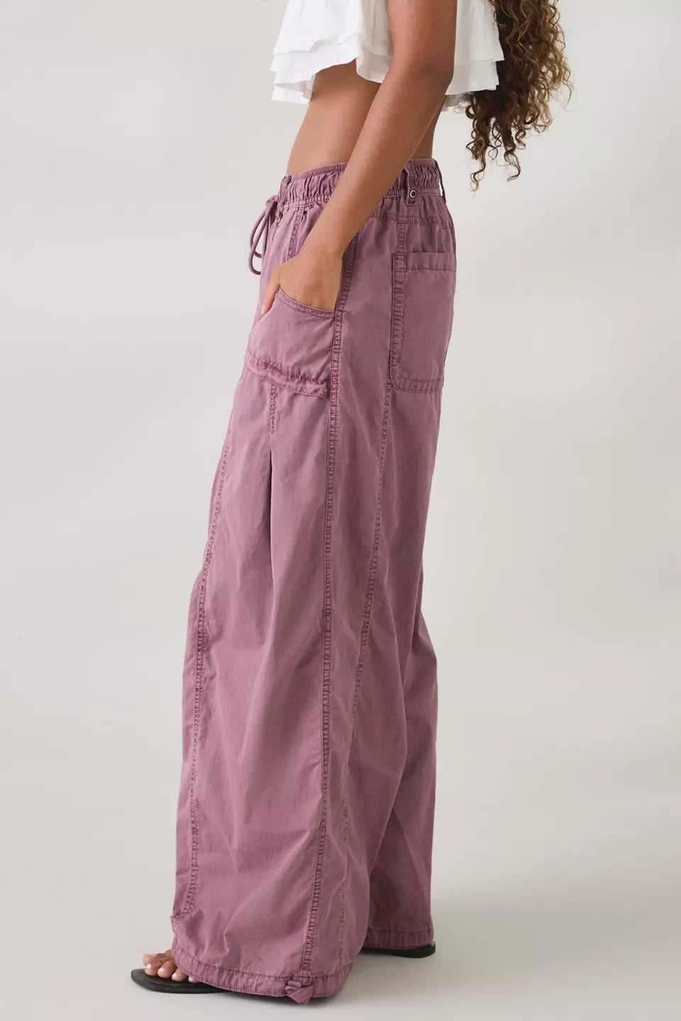 Women's Sunridge Mid-Rise Cargo Balloon Pants