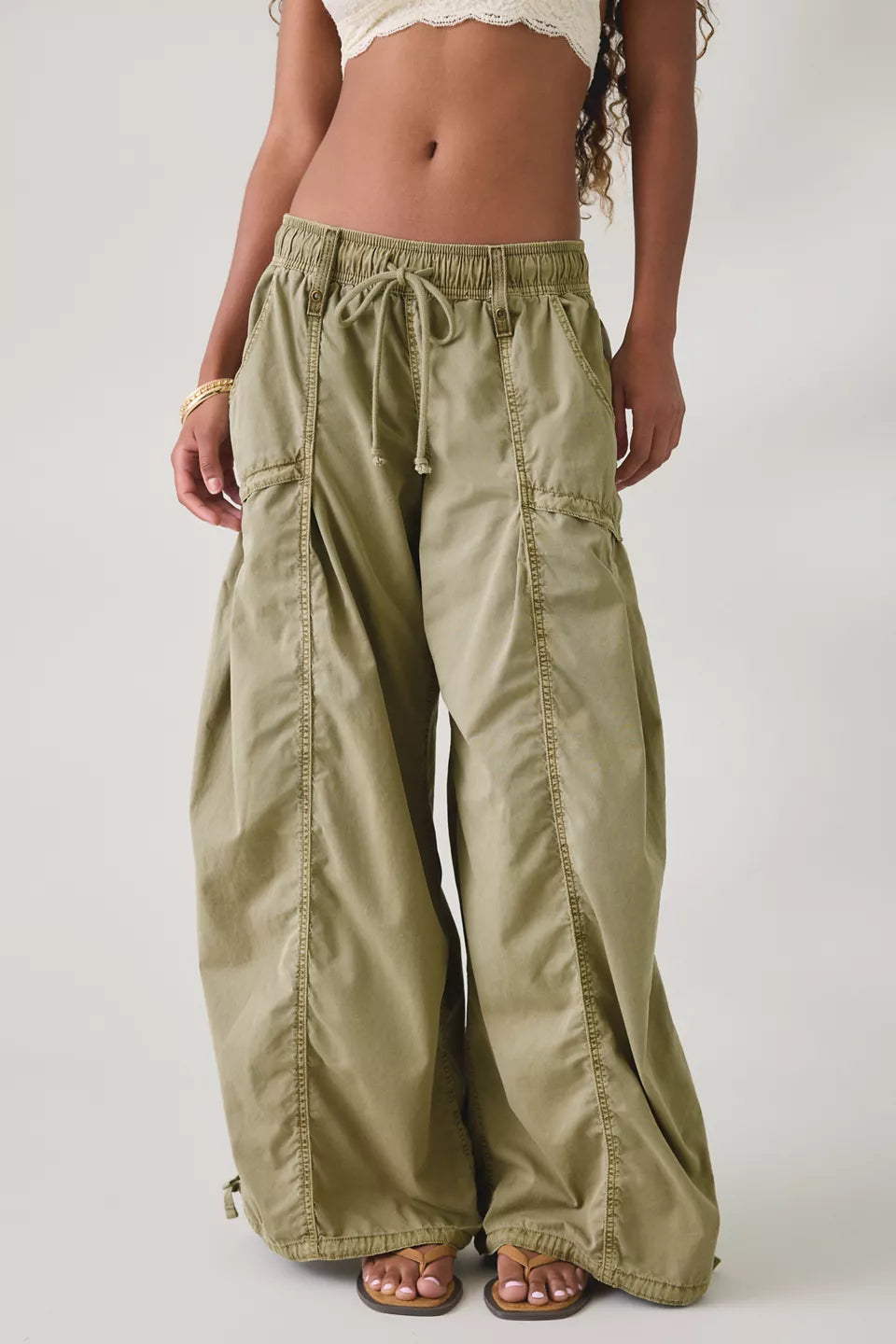 Women's Sunridge Mid-Rise Cargo Balloon Pants