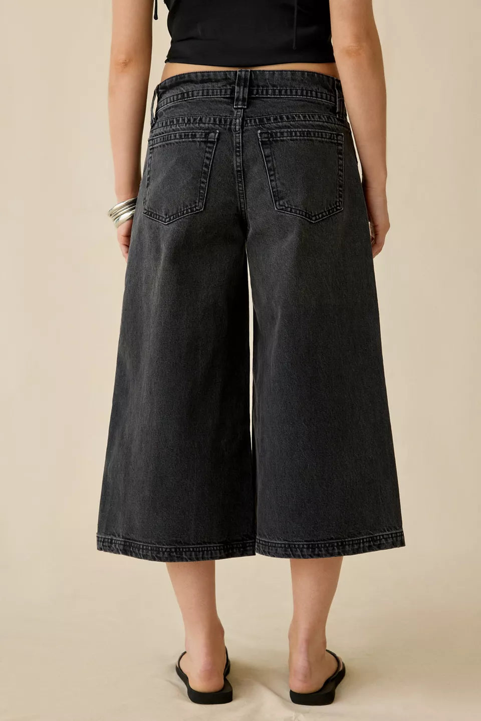 Women's Nomad Baggy Wide Leg Cropped Jeans