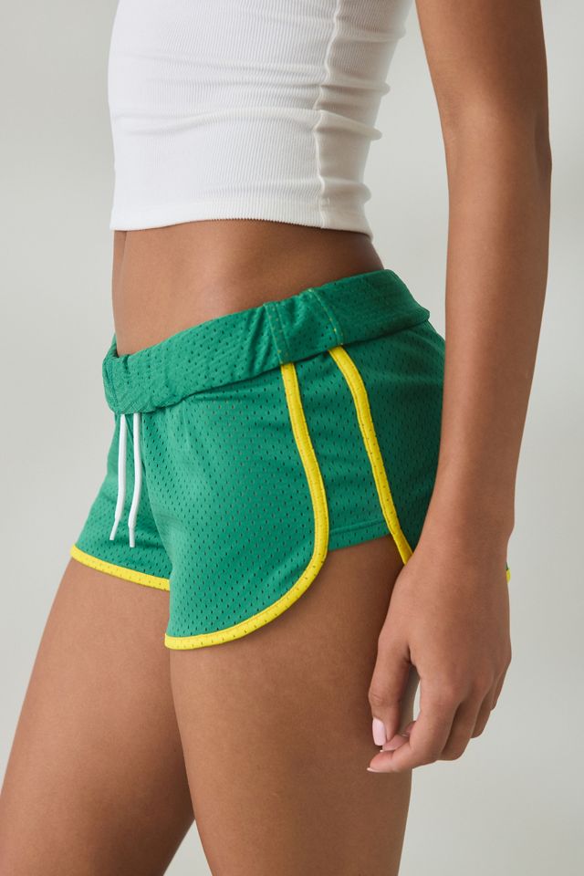 Out From Under Women's Free Kick Mesh Micro Shorts