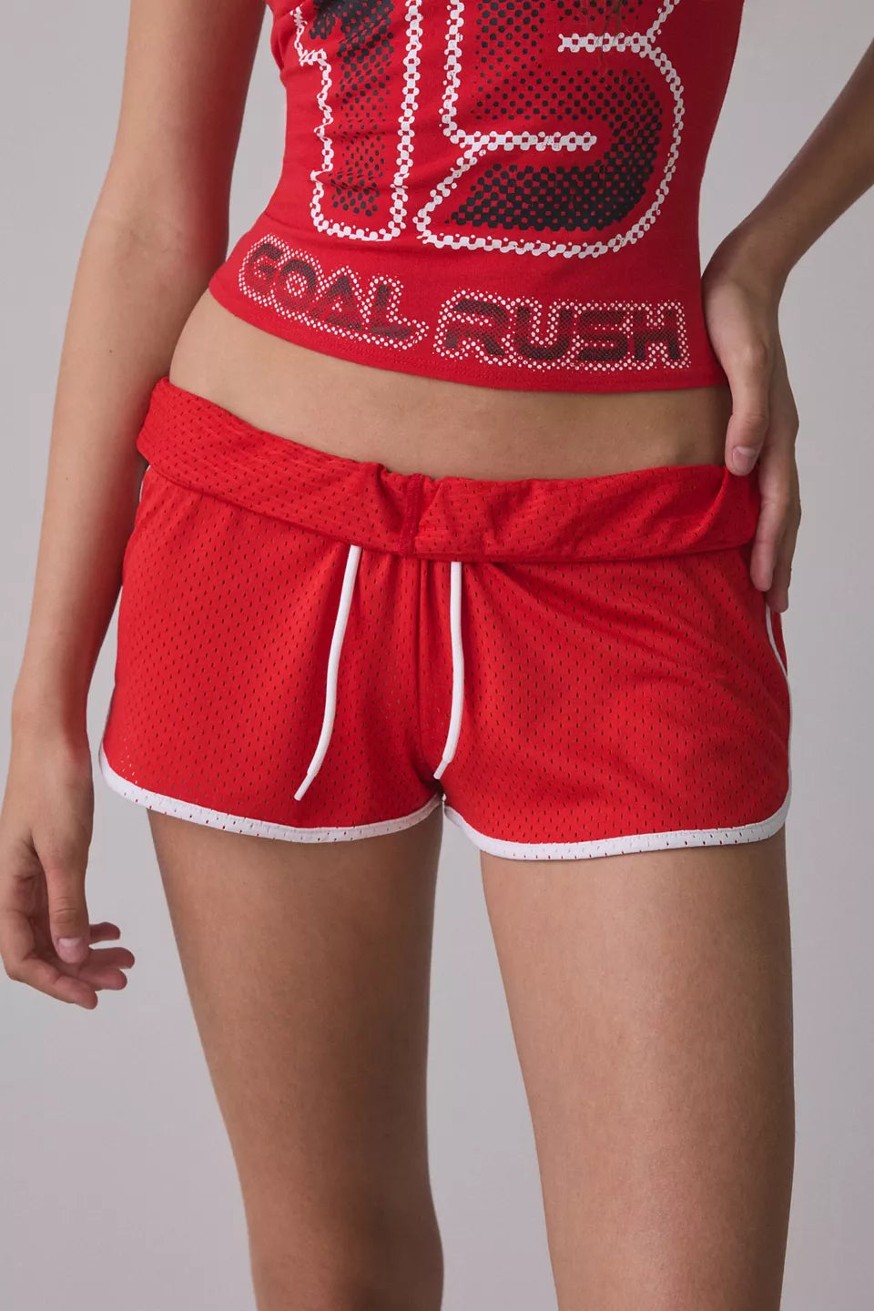 Women's Free Kick Mesh Micro Shorts