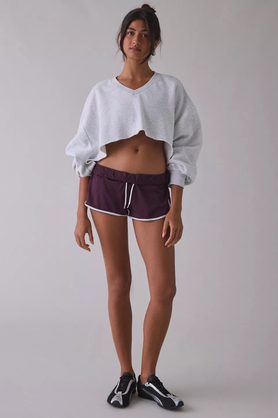 Women's Free Kick Mesh Micro Shorts
