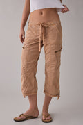 BDG Women's Sidekick Crop Cotton Utility Pants