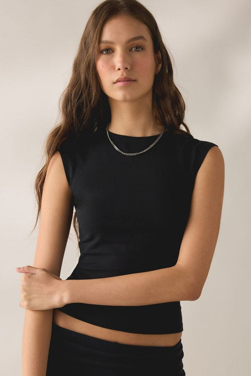 Out From Under Women's Bec Muscle Baby Tee