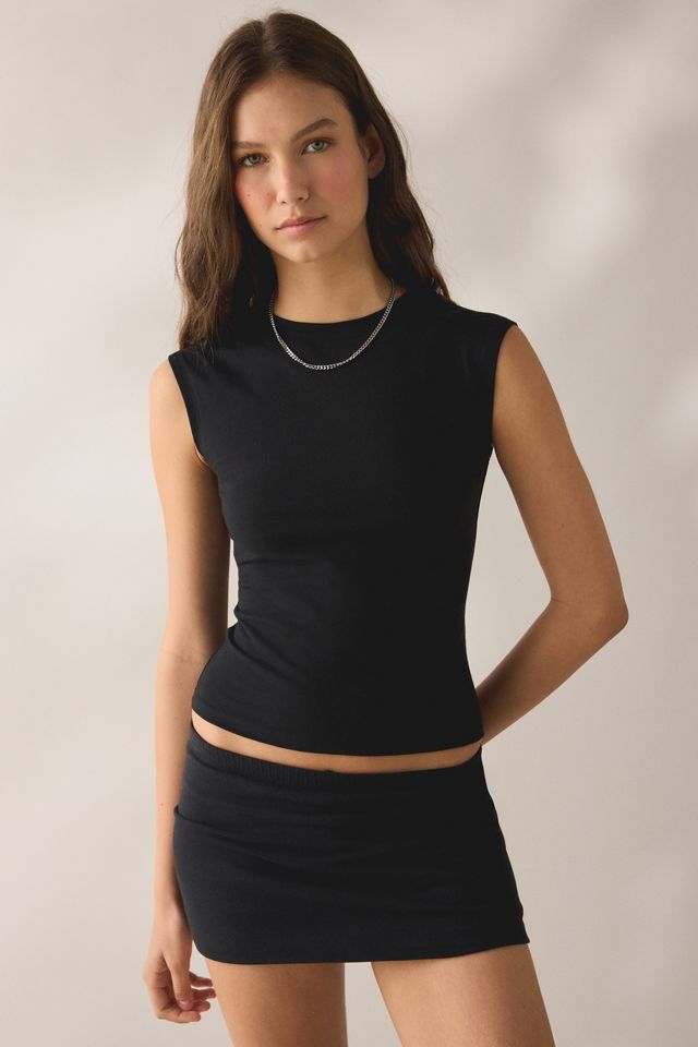 Out From Under Women's Bec Muscle Baby Tee