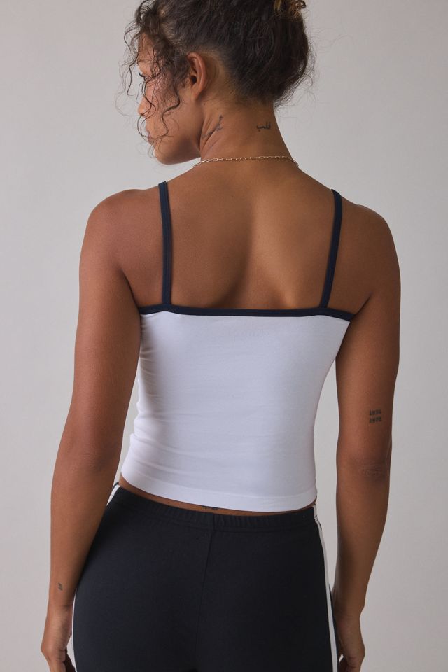 GUESS JEANS Women's Flag Graphic Crop Tank Top