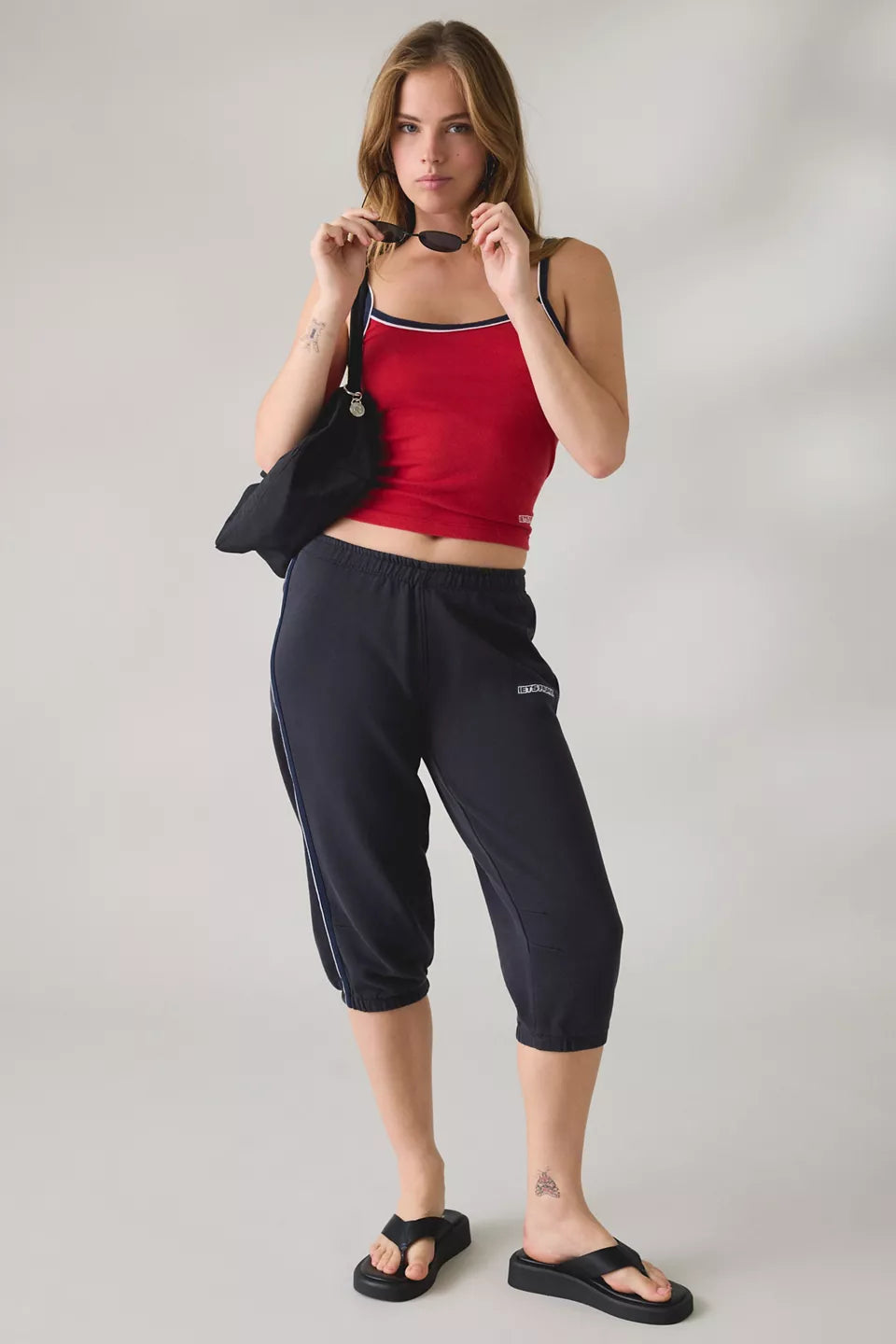 iets frans… Women's Nora Piped Cropped Cami