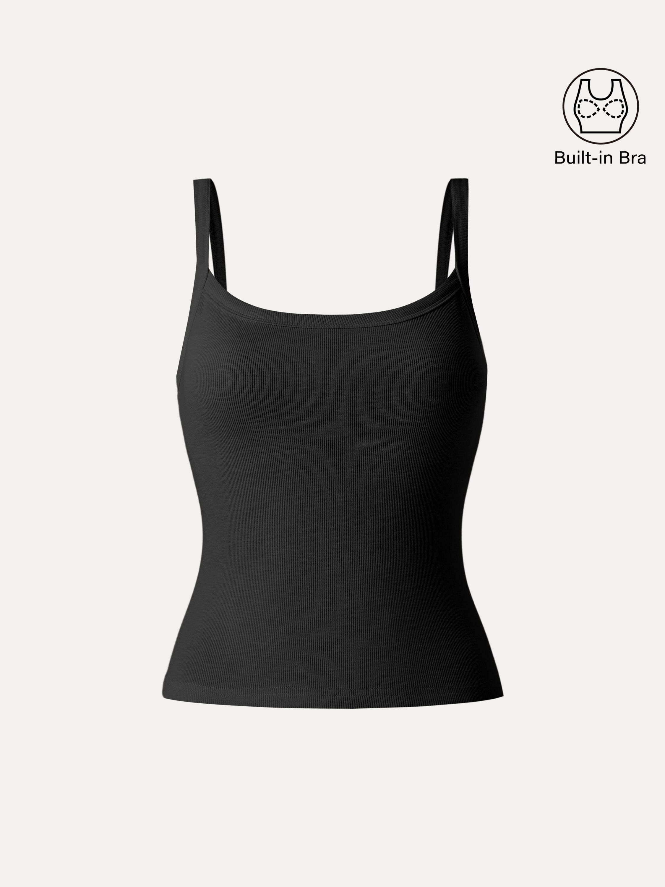 OGLmove Everyday Cotton Low Back Airy Bra Tank White