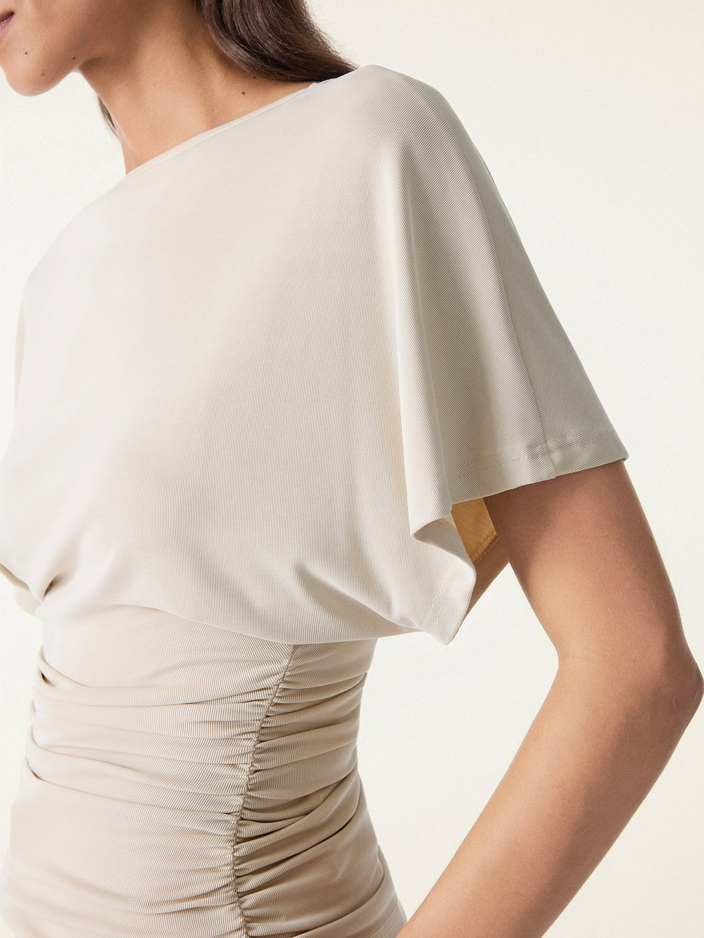 OGLmove Boatneck Batwing Top and Wide Leg Palazzo Pant Set