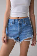 Levi's Women's 501 Original High-Rise Denim Shorts