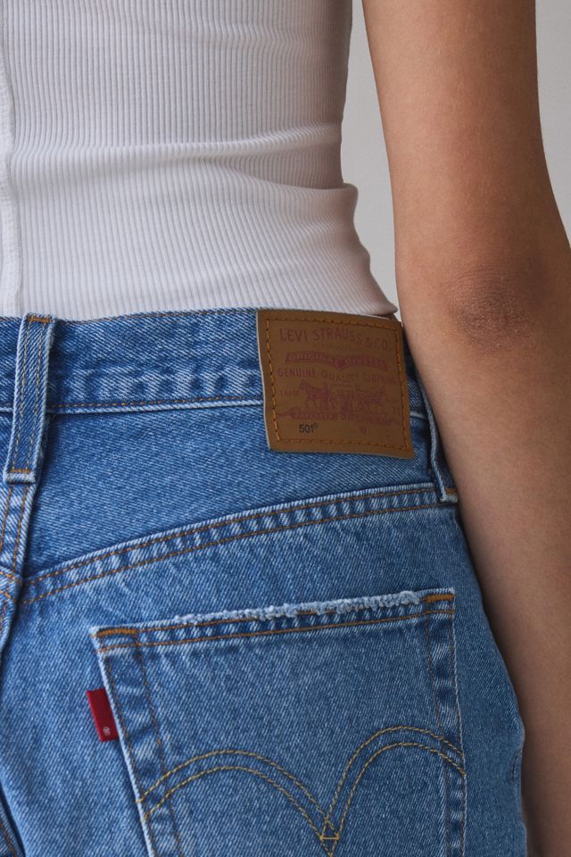 Levi's Women's 501 Original High-Rise Denim Shorts