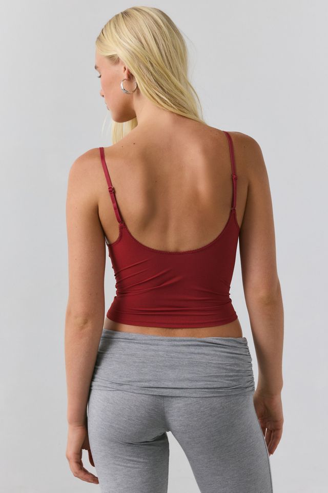 Out From Under Women's Je T'aime Mesh Cropped Cami