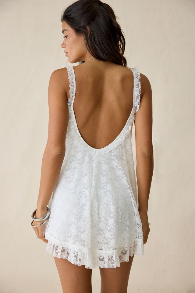 Urban Outfitters Women's Primrose Lace Babydoll Romper