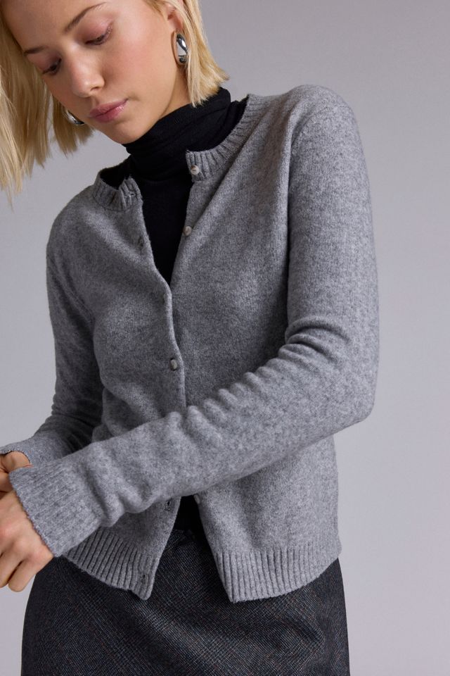 Kimchi Blue Women's Rachel Cropped Button-Up Cardigan