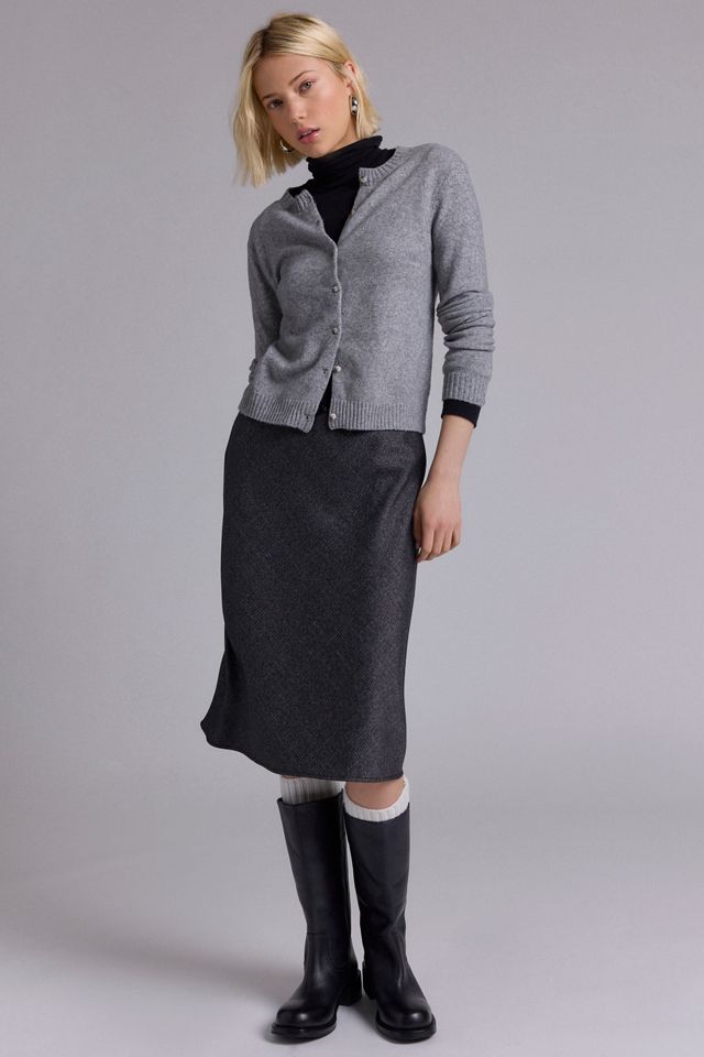 Kimchi Blue Women's Rachel Cropped Button-Up Cardigan