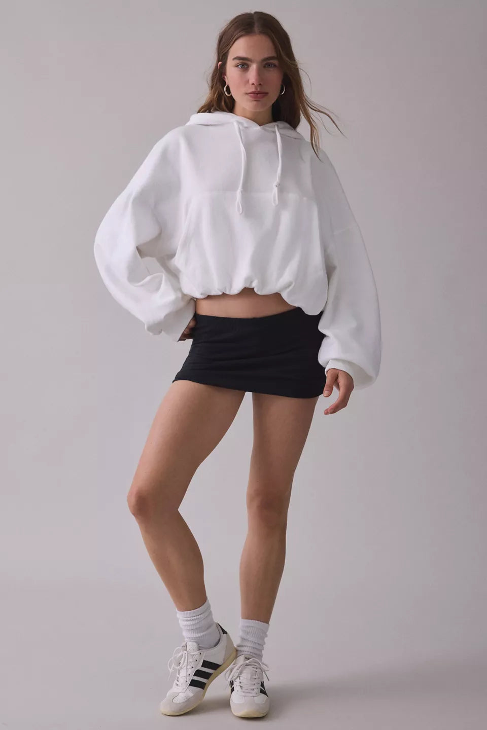 Out From Under Women's Try Me Bubble Hoodie Sweatshirt