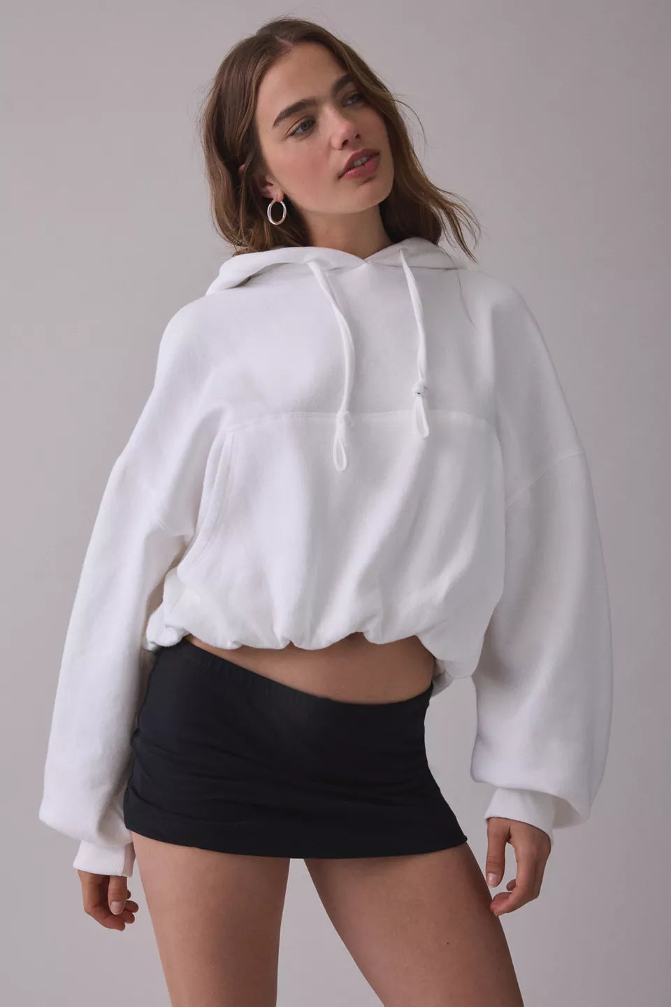 Out From Under Women's Try Me Bubble Hoodie Sweatshirt