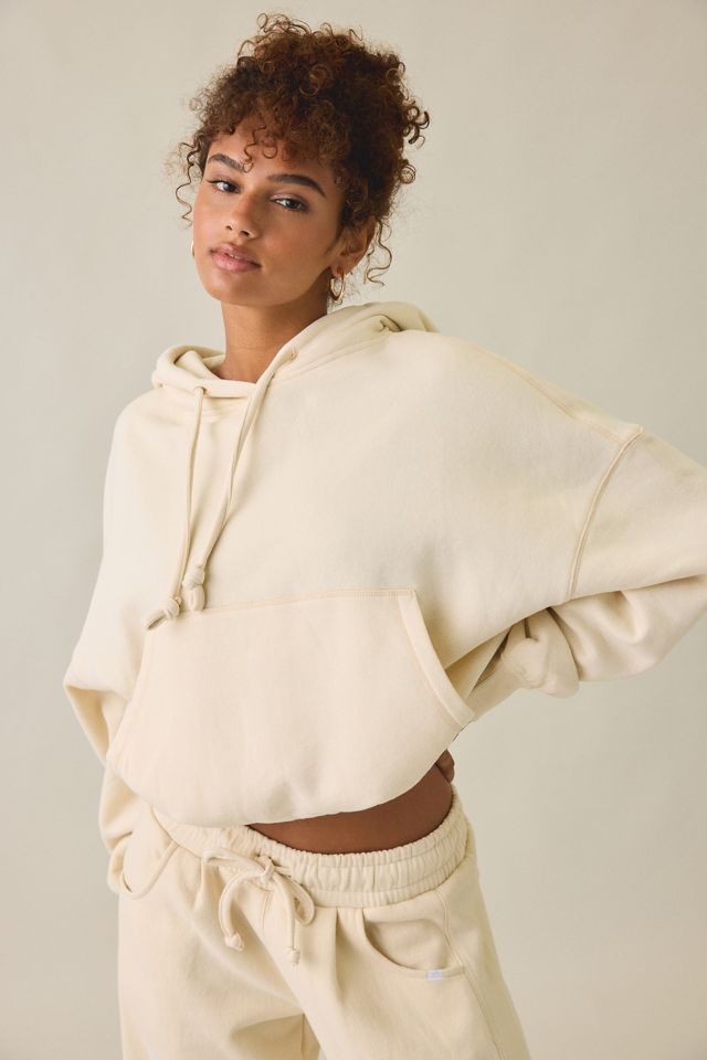 Out From Under Women's Try Me Bubble Cropped Hoodie Sweatshirt