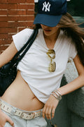 BDG Women's Spill The Tee Short Sleeve Cotton Crew Neck T-Shirt