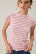 BDG Women's Spill The Printed Short Sleeve Tee