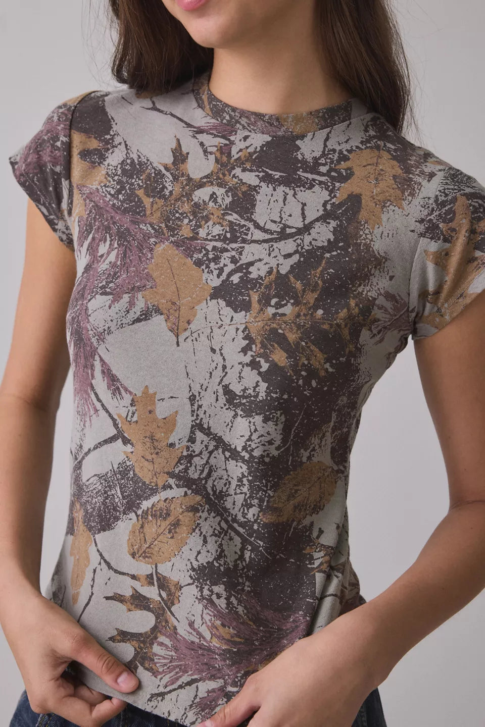 Women's Spill The Printed Short Sleeve Tee