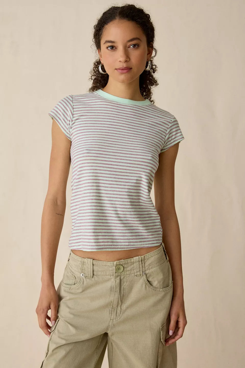 Women's Spill The Printed Short Sleeve Tee