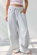 Out From Under Women's Essential Barrel Leg Full Length Sweatpants