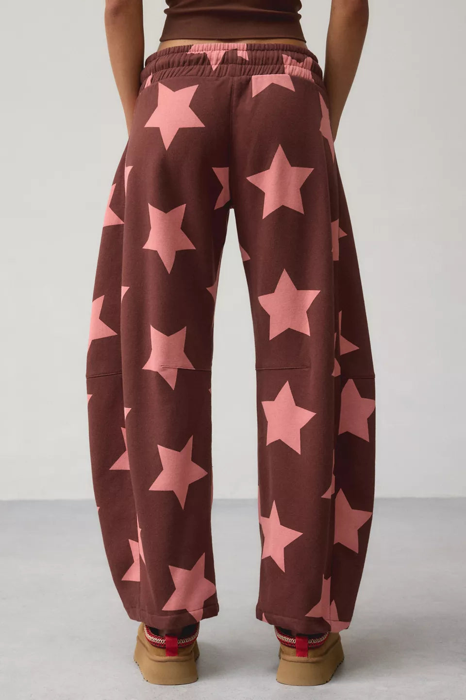 Women's Essential Barrel Leg Full Length Sweatpants