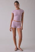 Out From Under Women's Bec Foldover Micro Shorts