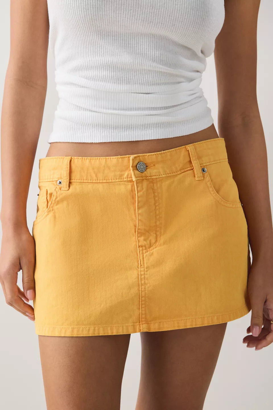 Women's Onna Denim Micro Mini Skirt