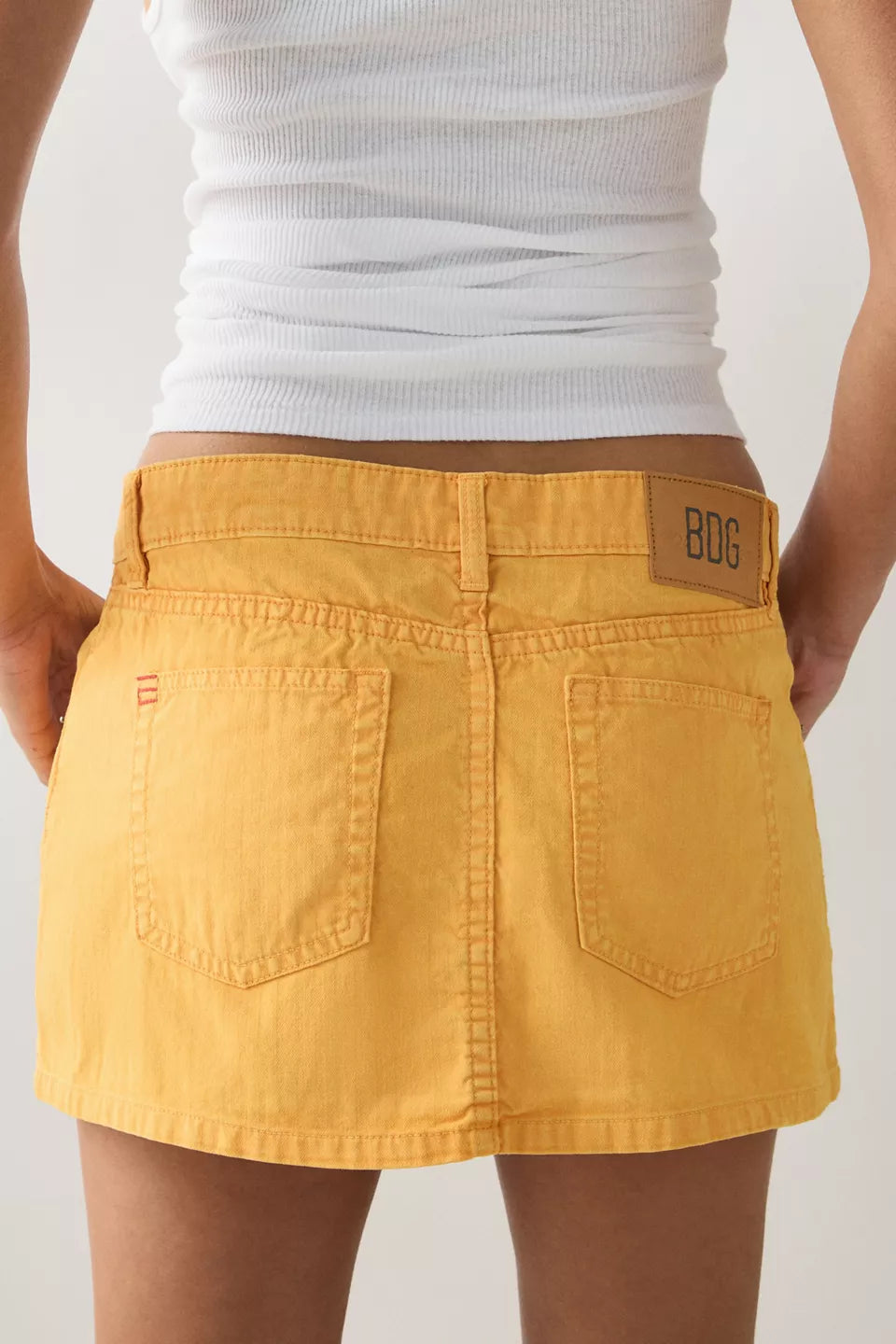Women's Onna Denim Micro Mini Skirt